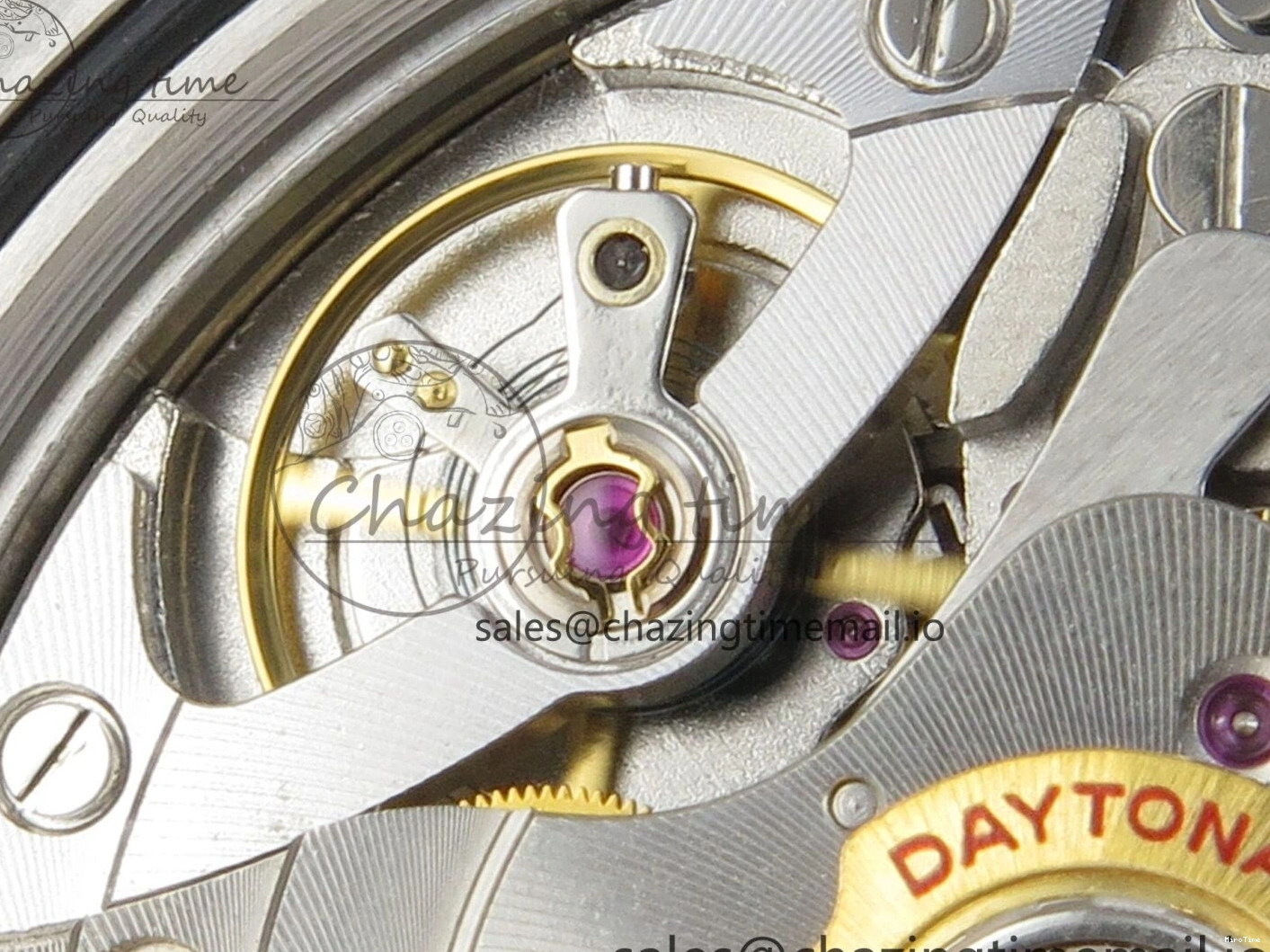 MiroTime 0327 Tailored Daytona 126509 Clean 1:1 Best Edition Black SS Dial on SS Bracelet Super Clone DD 255